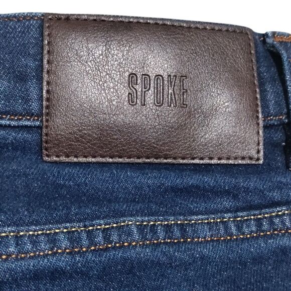SPOKE Jeans Mens 38x29 Build B 12oz Original Classic Mid-Weight Stretch Denim - Picture 6 of 14